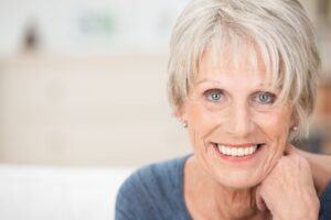 Older woman with a beautiful smile